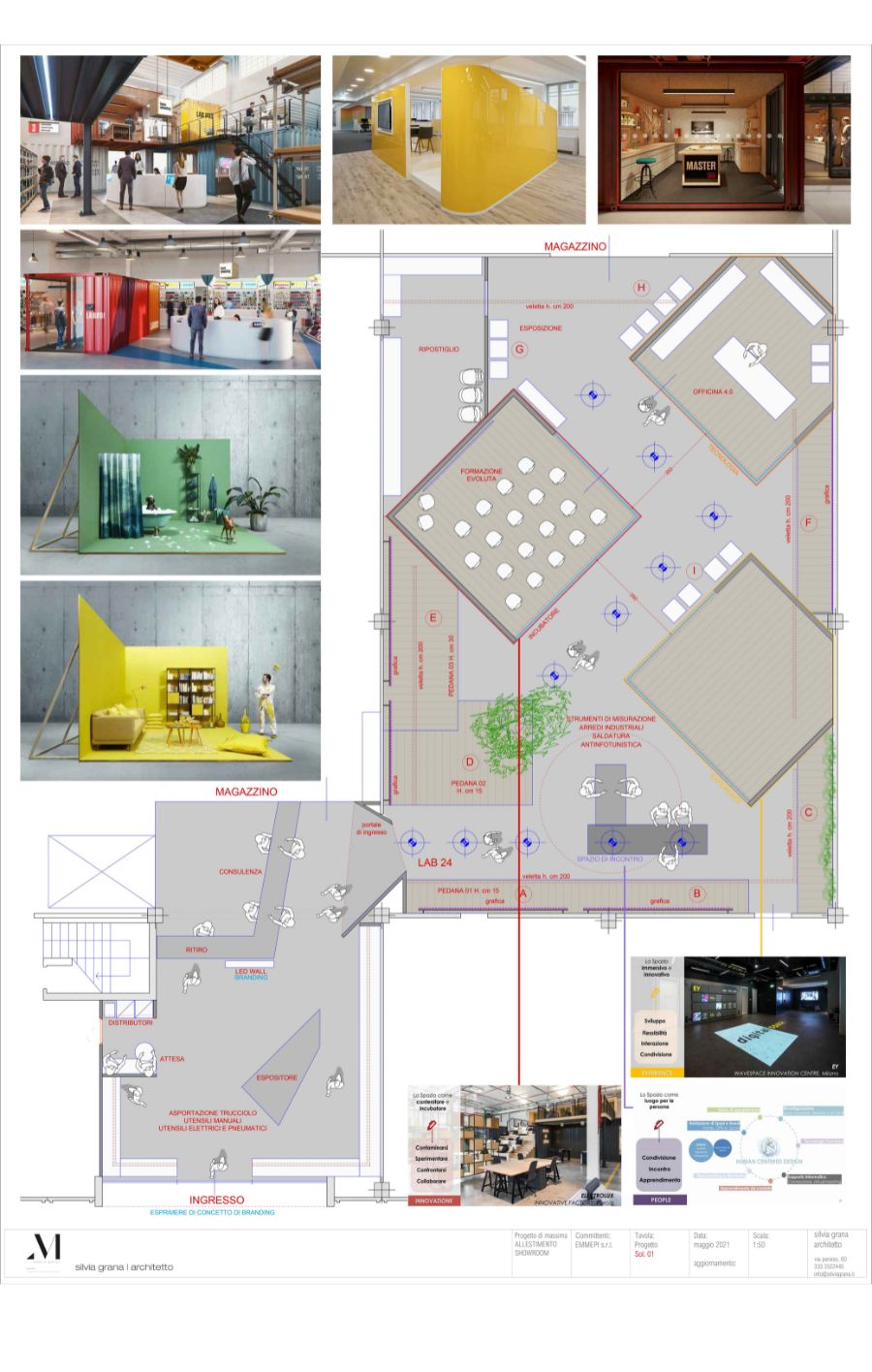 progettazione showroom Vicenza- interior (1)
