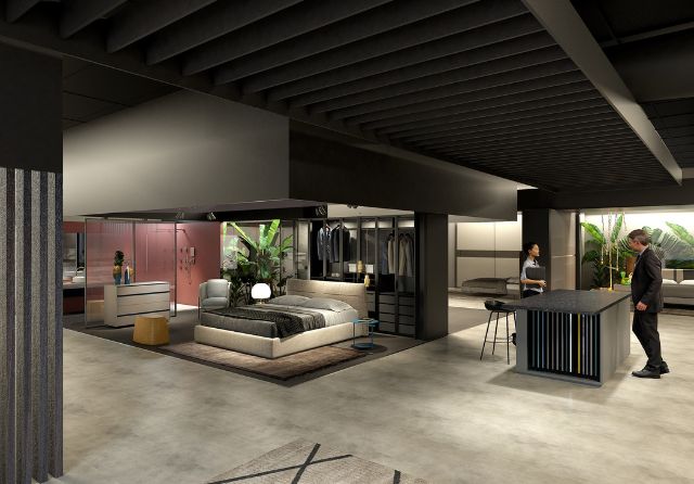 progetto per negozio a Milano- interior design Milano (1)