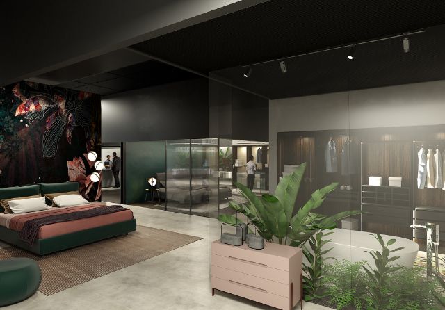 progetto per negozio a Milano- interior design Milano